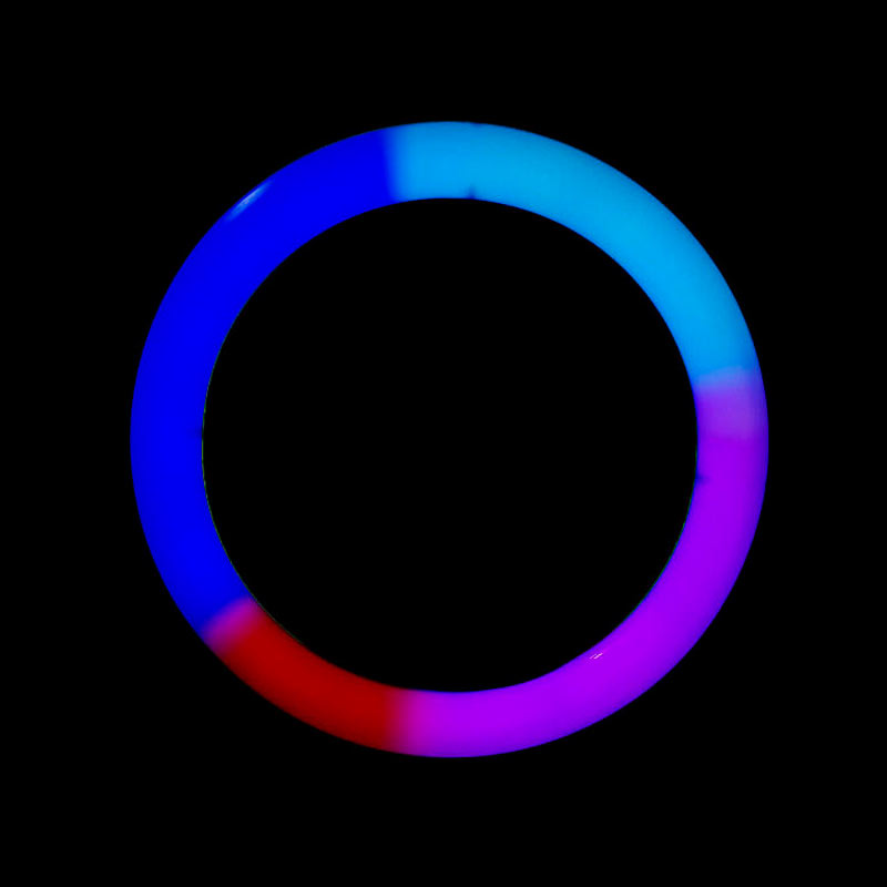 رینگ لایت پایه دار 13 اینچ RGB LED CXB-RGB350