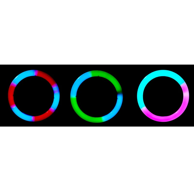 رینگ لایت پایه دار 13 اینچ RGB LED CXB-RGB350