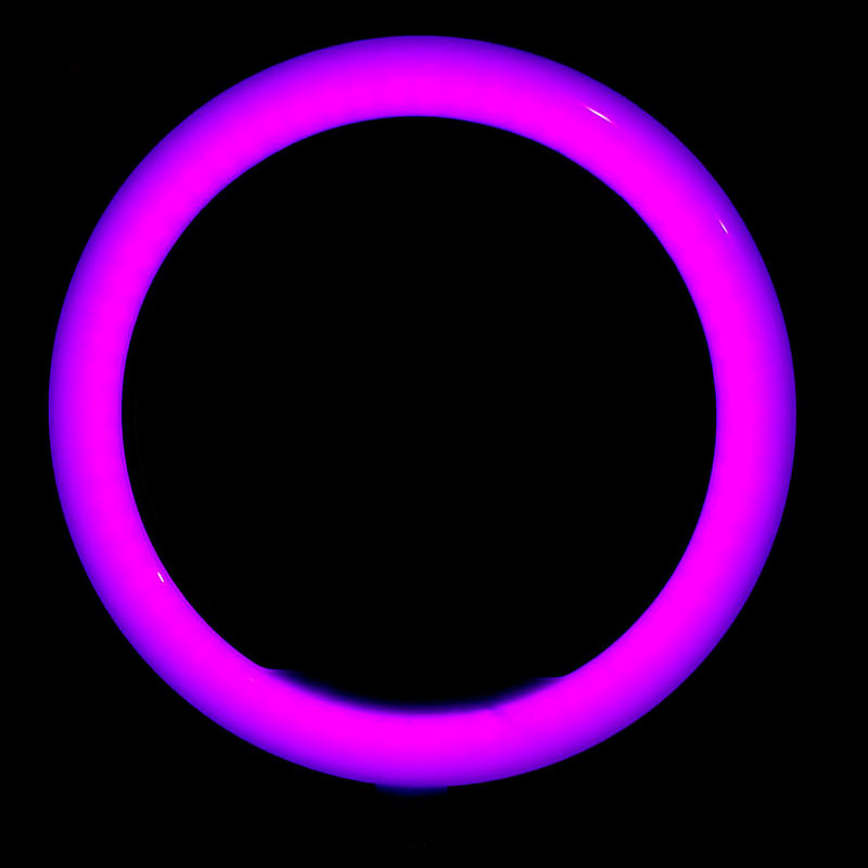 رینگ لایت پایه دار 13 اینچ RGB LED CXB-RGB350