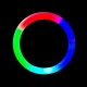 رینگ لایت پایه دار 10 اینچ RGB LED CXB-RGB260