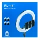 رینگ لایت پایه دار 14 اینچ RL-14