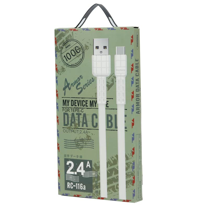 کابل Remax RC-116A 2.4A Type-C 1m