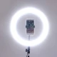 رینگ لایت پایه دار 12 اینچ Dimmable Portable