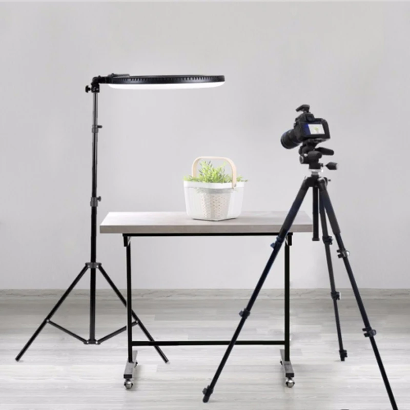 رینگ لایت پایه دار 12 اینچ Dimmable Portable