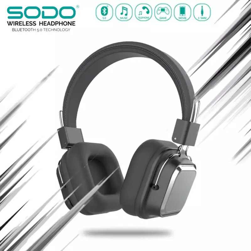 هدفون بلوتوثی رم خور SODO SD-1003