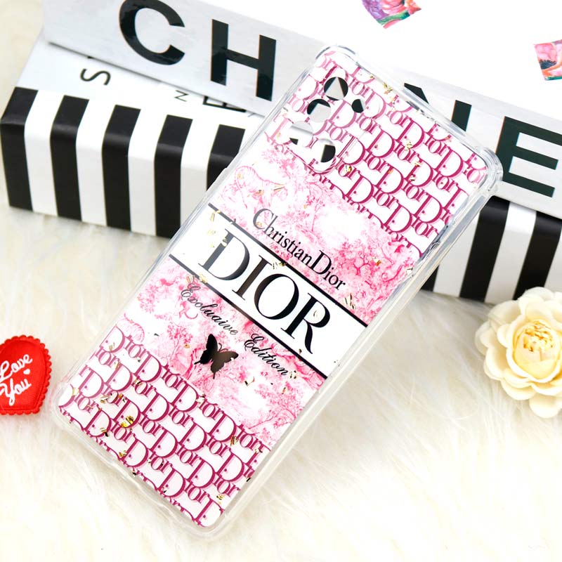 قاب محافظ لنزدار رزین طرح Dior پاپ سوکت دار Samsung A31