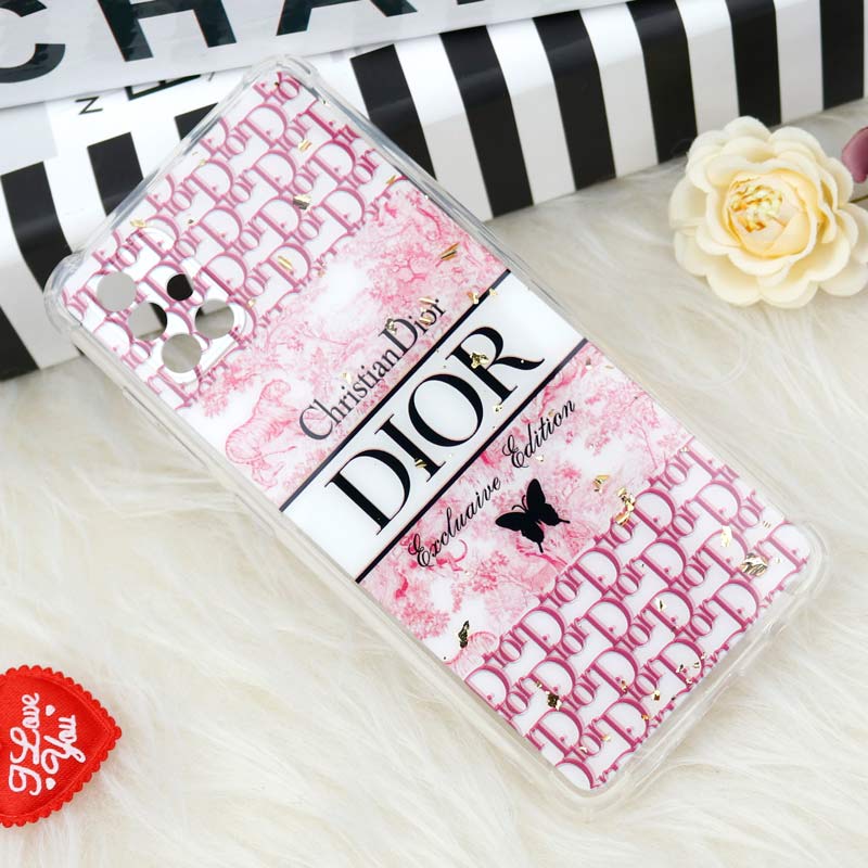 قاب محافظ لنزدار رزین طرح Dior پاپ سوکت دار Samsung A51