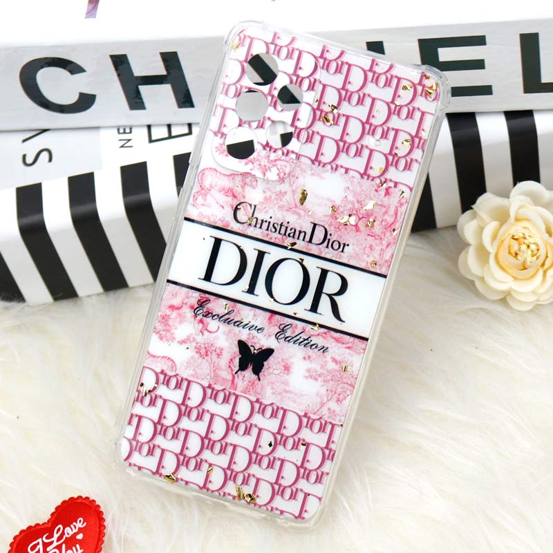 قاب محافظ لنزدار رزین طرح Dior پاپ سوکت دار Samsung Galaxy A52 / A52s