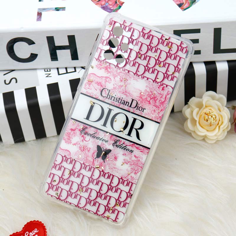 قاب محافظ لنزدار رزین طرح Dior پاپ سوکت دار Samsung A71