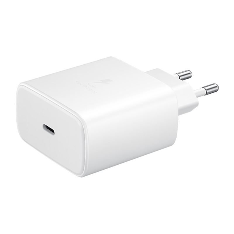 شارژر دیواری فست شارژ Samsung EP-TA845 3A PD 45W Type-C + کابل Type-C شرینک