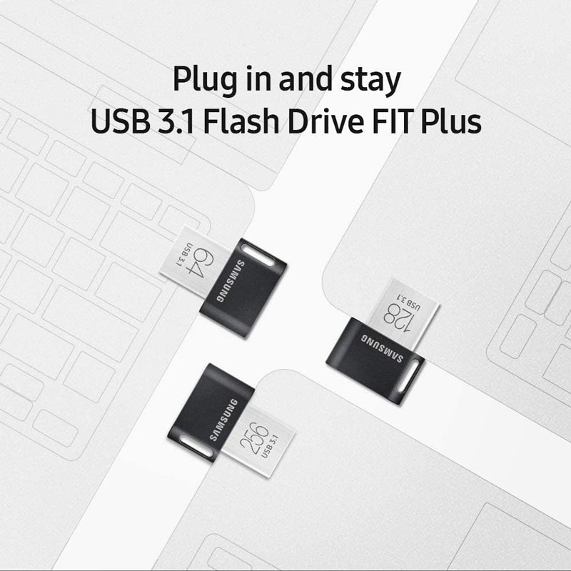 فلش 64 گیگ سامسونگ Samsung Fit Plus USB3.1