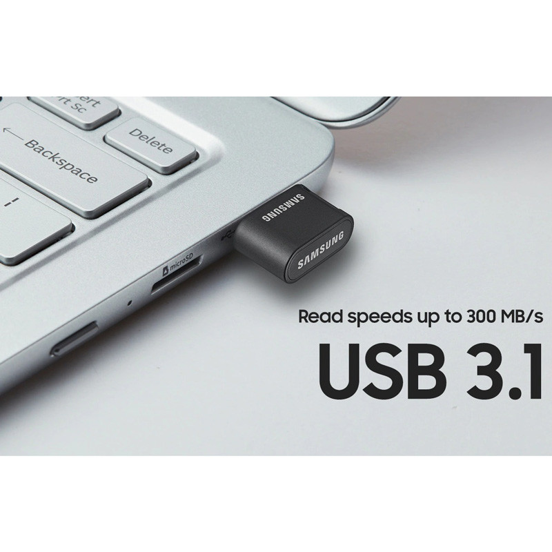 فلش 64 گیگ سامسونگ Samsung Fit Plus USB3.1