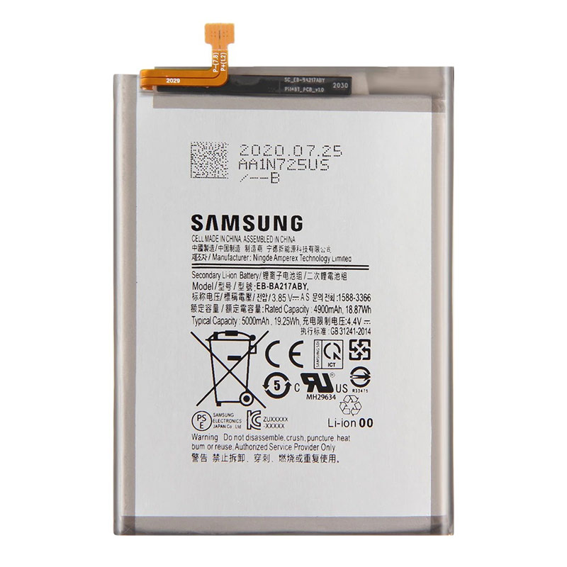 باتری موبایل اورجینال Samsung Galaxy A21s EB-BA217ABY