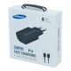 شارژر دیواری فست شارژ اصلی Samsung Note 10 EP-TA800 3A PD 25W + کابل تبدیل تایپ سی