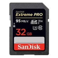 رم اس دی 32 گیگ سن دیسک Sandisk Extreme Pro 633X V30 U3 C10 95MB/s