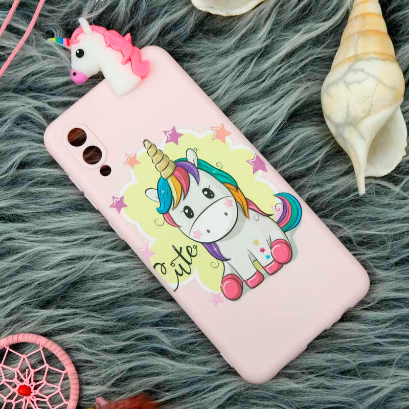 قاب سیلیکونی محافظ لنزدار یونیکورن Samsung A02