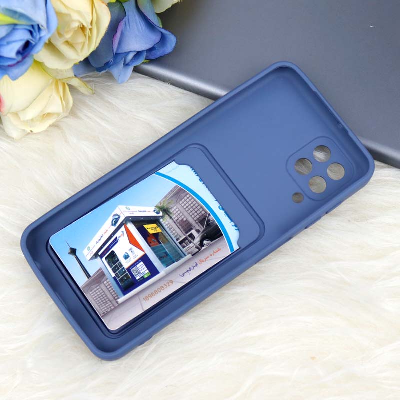 قاب سیلیکونی جاکارتی دار محافظ لنزکشویی Samsung A22 4G