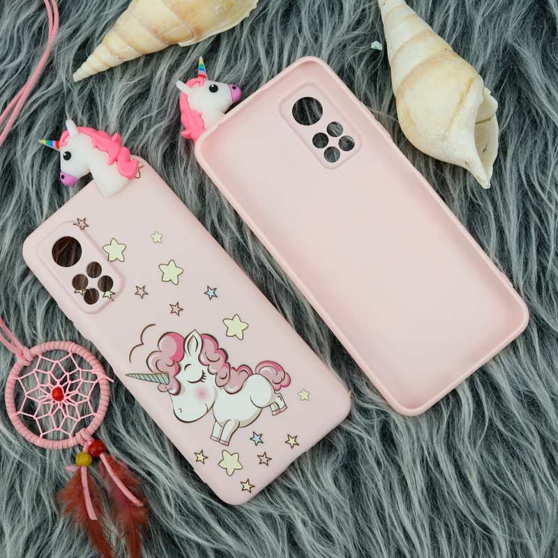 قاب سیلیکونی محافظ لنزدار یونیکورن Xiaomi Mi 10T