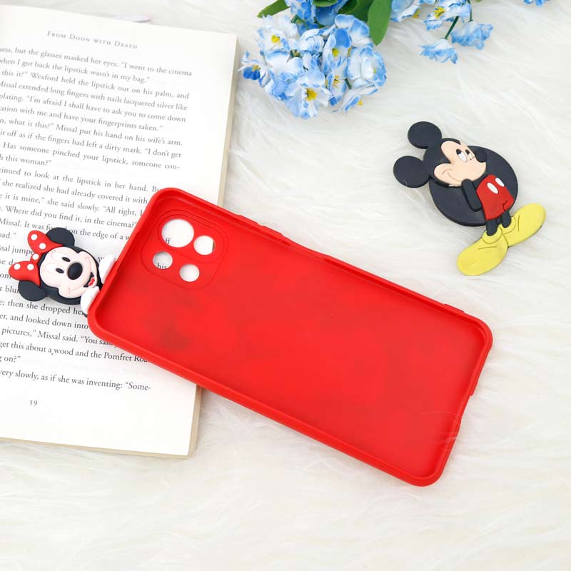 قاب سیلیکونی محافظ لنزدار میکی موس Xiaomi Mi 11 Lite