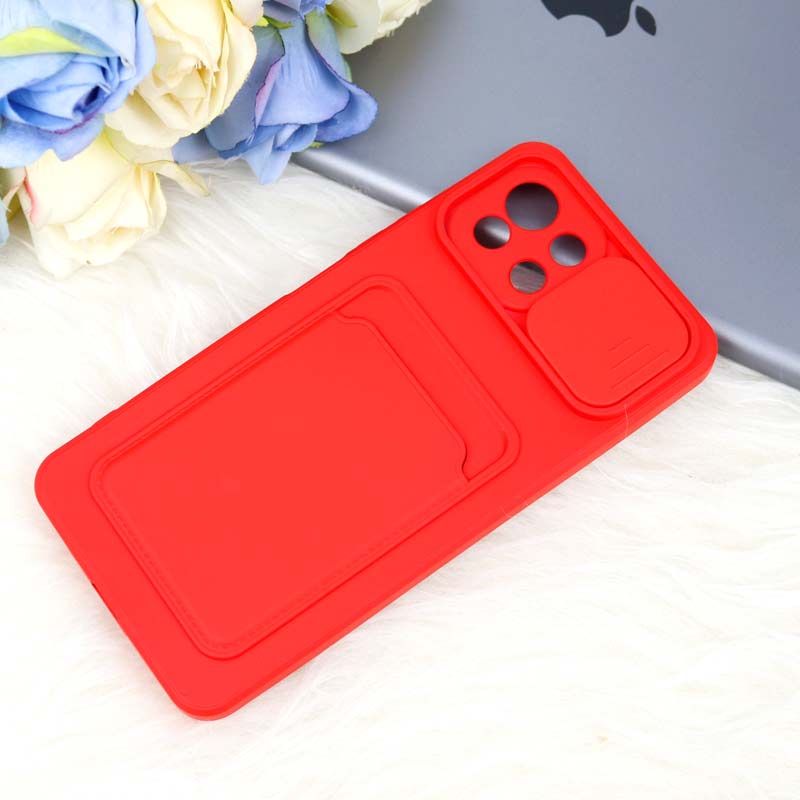 قاب سیلیکونی جاکارتی دار محافظ لنزکشویی Xiaomi Mi 11 Lite