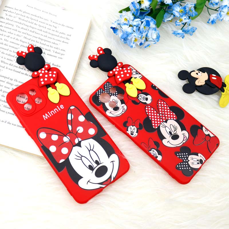 قاب سیلیکونی محافظ لنزدار میکی موس Xiaomi Mi 11 Lite