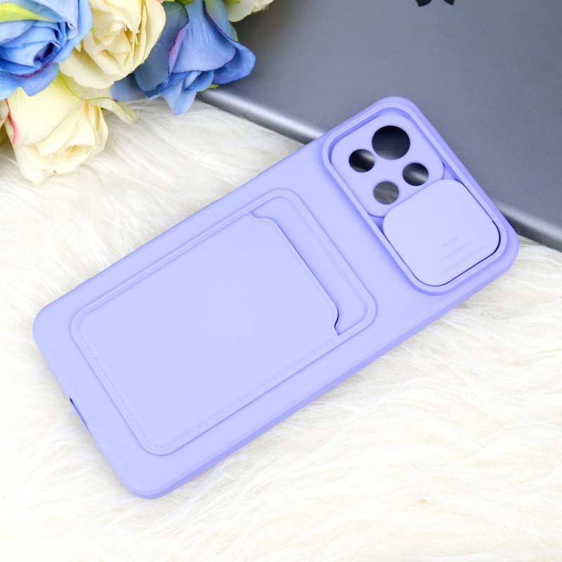 قاب سیلیکونی جاکارتی دار محافظ لنزکشویی Xiaomi Mi 11 Lite