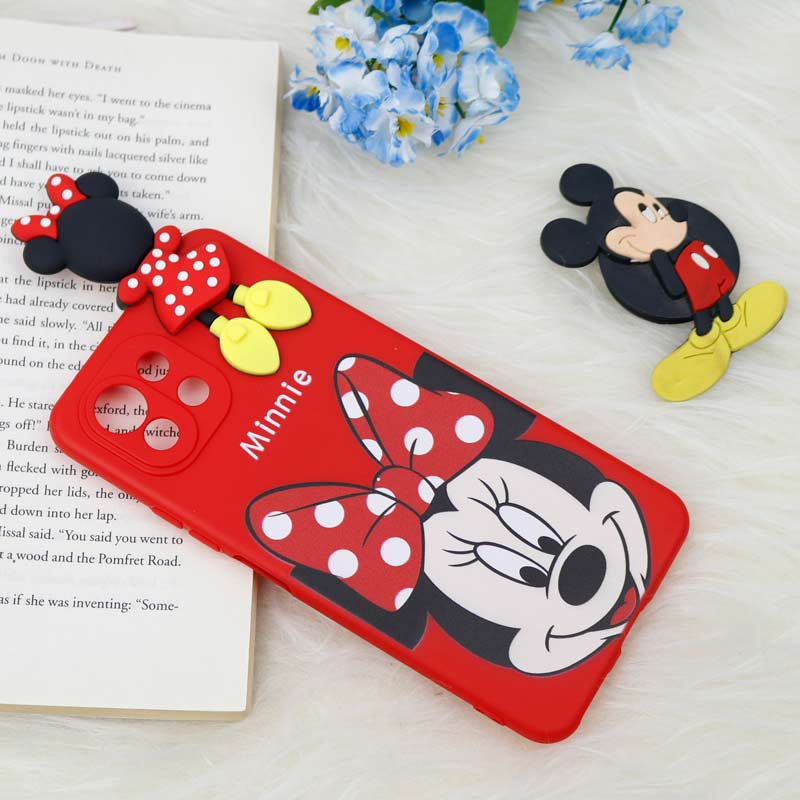 قاب سیلیکونی محافظ لنزدار میکی موس Xiaomi Mi 11 Lite
