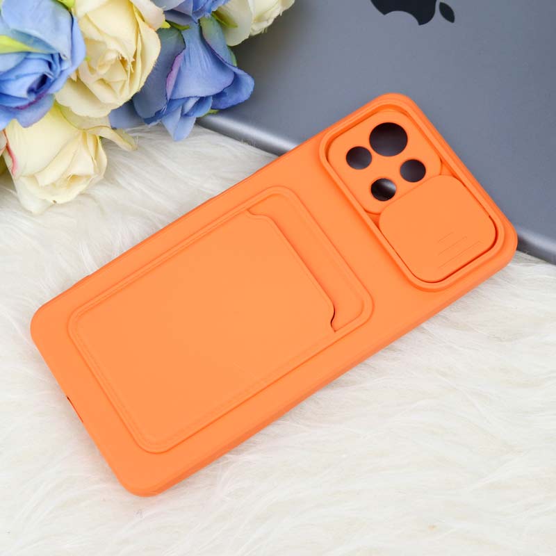 قاب سیلیکونی جاکارتی دار محافظ لنزکشویی Xiaomi Mi 11 Lite