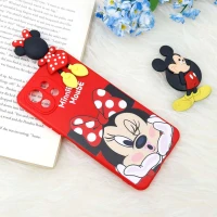 قاب سیلیکونی شیائومی Mi 11 Lite طرح میکی موس محافظ لنزدار