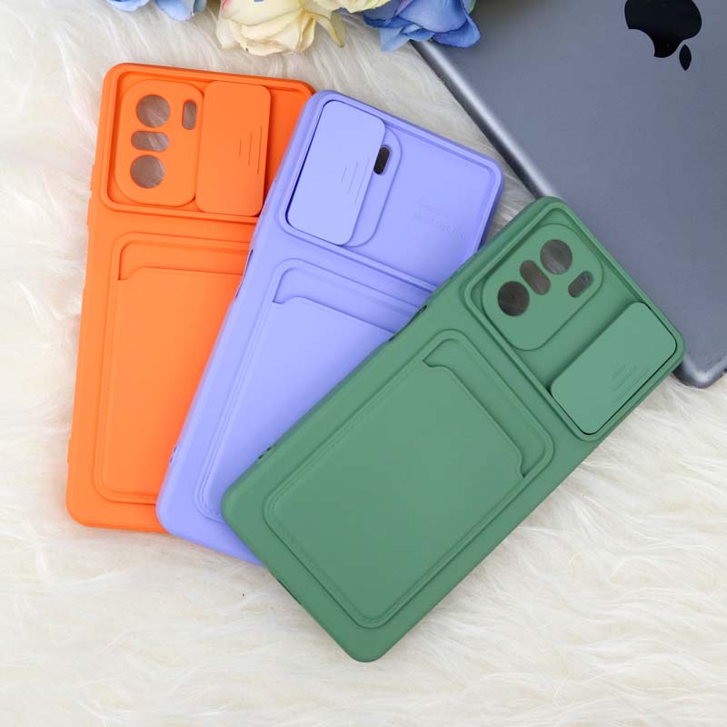 قاب سیلیکونی جاکارتی دار محافظ لنزکشویی Xiaomi Poco F3