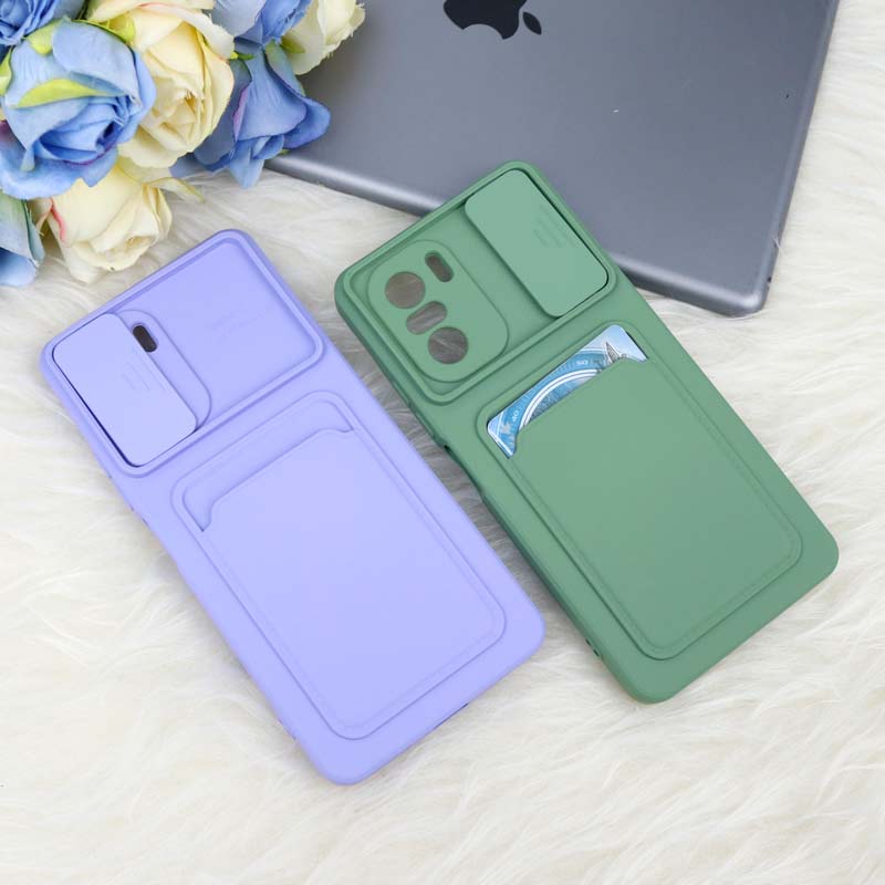 قاب سیلیکونی جاکارتی دار محافظ لنزکشویی Xiaomi Poco F3