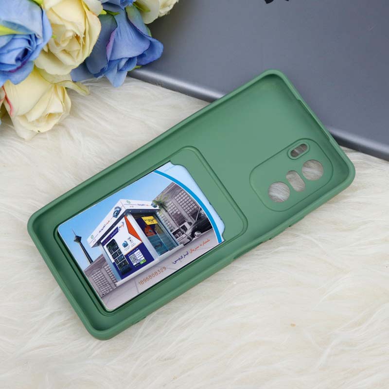 قاب سیلیکونی جاکارتی دار محافظ لنزکشویی Xiaomi Poco F3