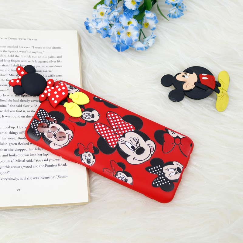 قاب سیلیکونی محافظ لنزدار میکی موس Xiaomi Redmi Note 10