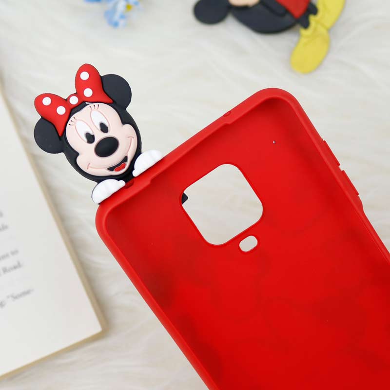قاب سیلیکونی میکی موس Xiaomi Redmi Note 9s / Note 9 Pro