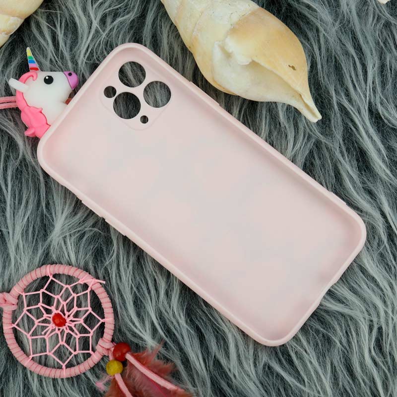 قاب سیلیکونی محافظ لنزدار یونیکورن iPhone 11 Pro