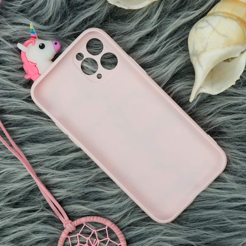 قاب سیلیکونی محافظ لنزدار یونیکورن iPhone 11 Pro