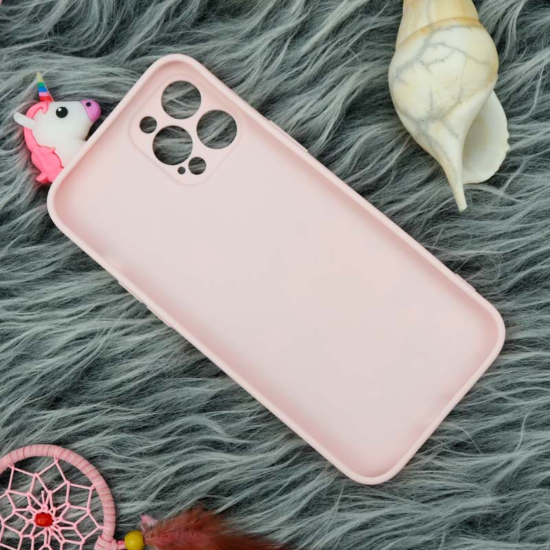 قاب سیلیکونی محافظ لنزدار یونیکورن iPhone 12 Pro Max