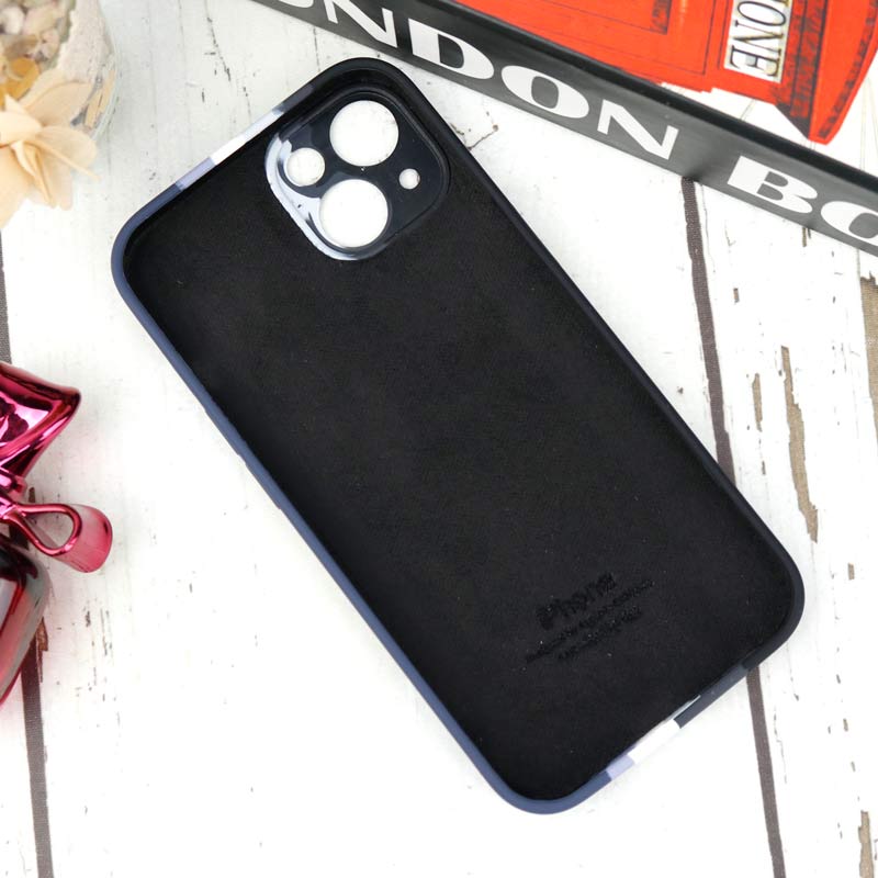 قاب محافظ لنزدار سیلیکونی اورجینال رنگین کمانی iPhone 13 سری B