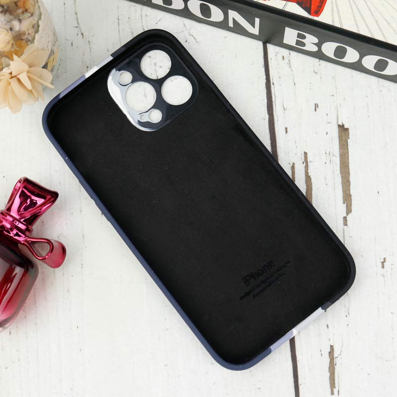 قاب سیلیکونی اورجینال رنگین کمانی محافظ لنزدار iPhone 13 Pro