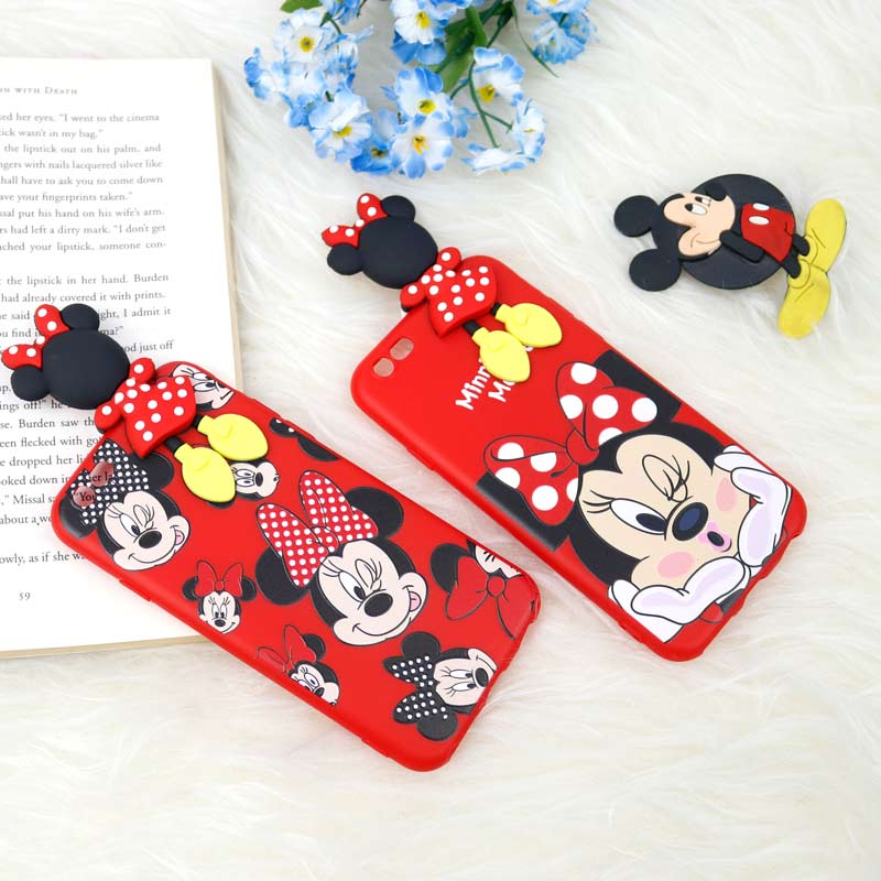قاب سیلیکونی میکی موس iPhone 6/6s