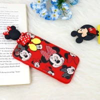 قاب سیلیکونی آیفون iPhone 7 / 8 طرح میکی موس محافظ لنزدار