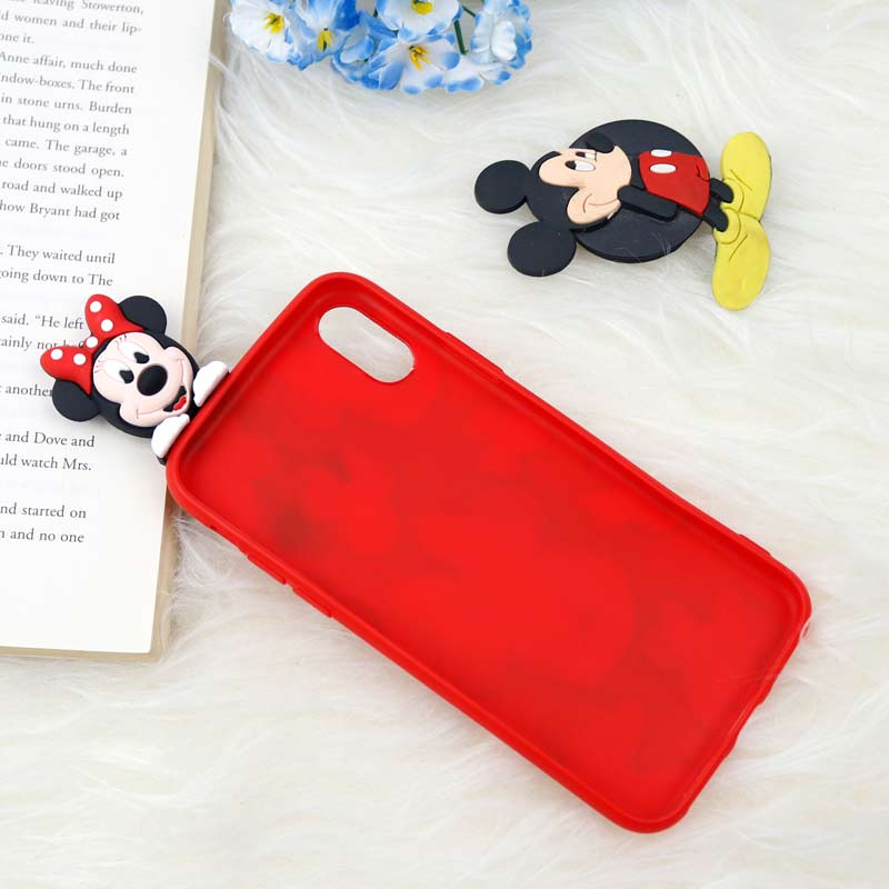 قاب سیلیکونی میکی موس iPhone X/XS