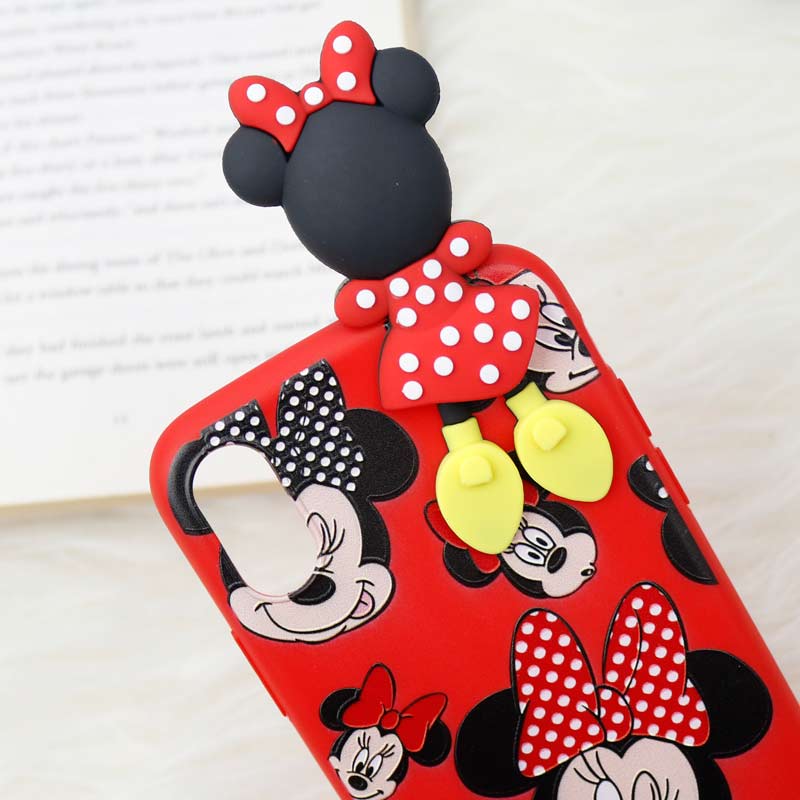 قاب سیلیکونی میکی موس iPhone X/XS