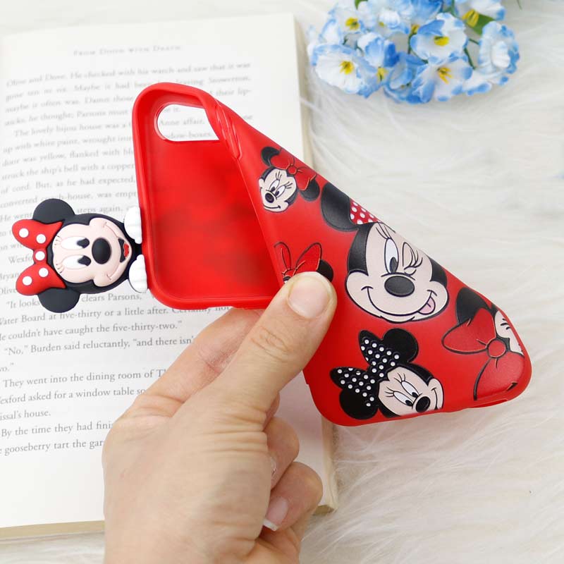 قاب سیلیکونی میکی موس iPhone X/XS