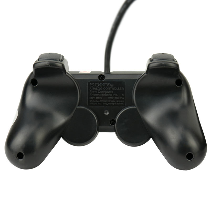 دسته بازی تک شوکدار Sony PS2 دکمه رنگی پک دار