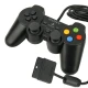 دسته بازی تک شوکدار Sony PS2 دکمه رنگی پک دار