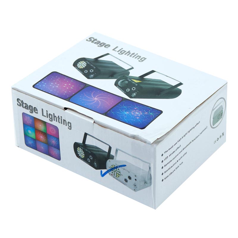 لیزر رقص نور Stage Lighting + ریموت کنترل