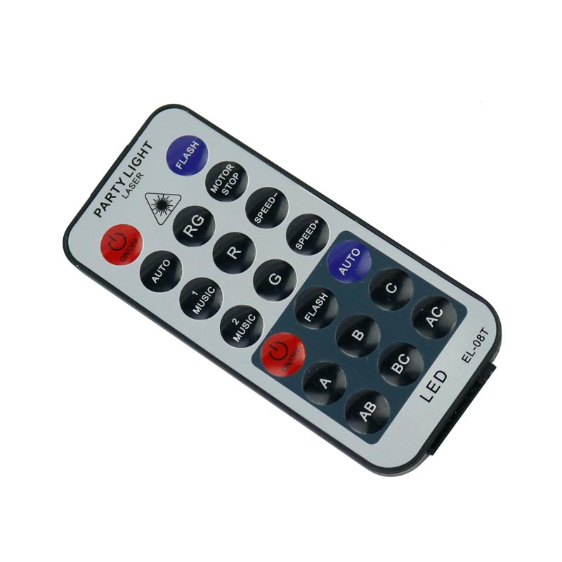 لیزر رقص نور Stage Lighting + ریموت کنترل