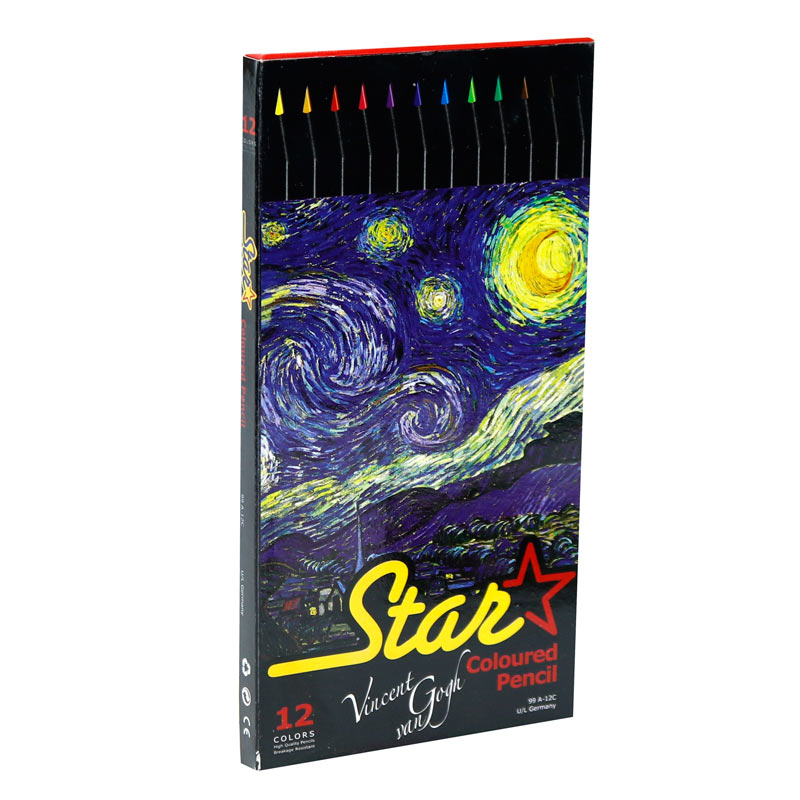 مداد رنگی 12 رنگ استار Star 99 A-12C