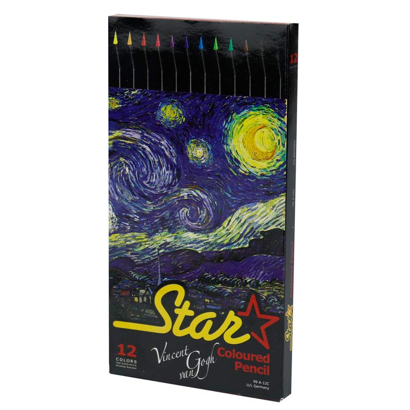 مداد رنگی 12 رنگ استار Star 99 A-12C